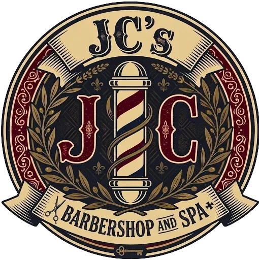 JC's Barbershop and Spa logo